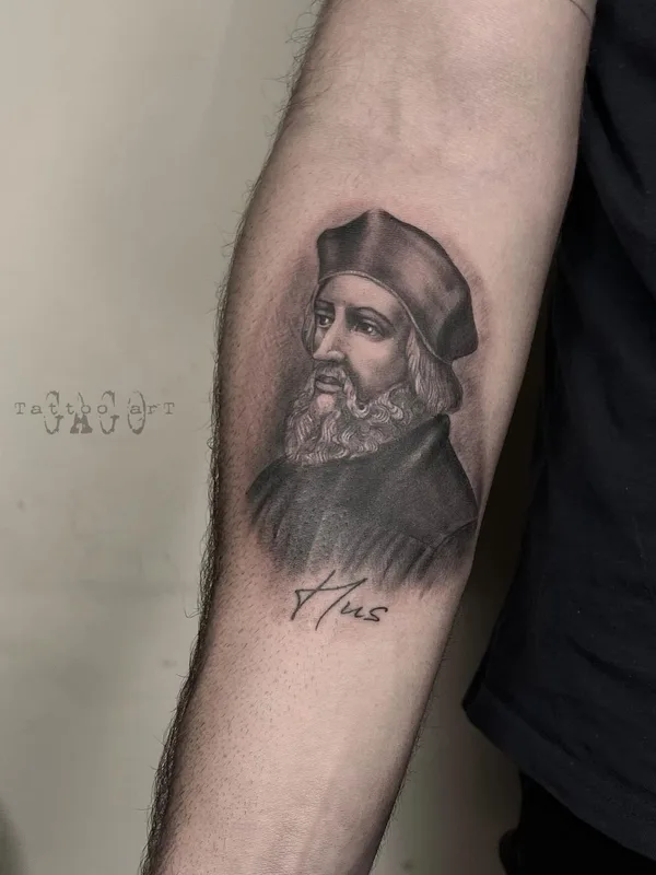 black and grey realism tattoo auf forearm #62676 | Tätowierer Gagik Mkrtchyan