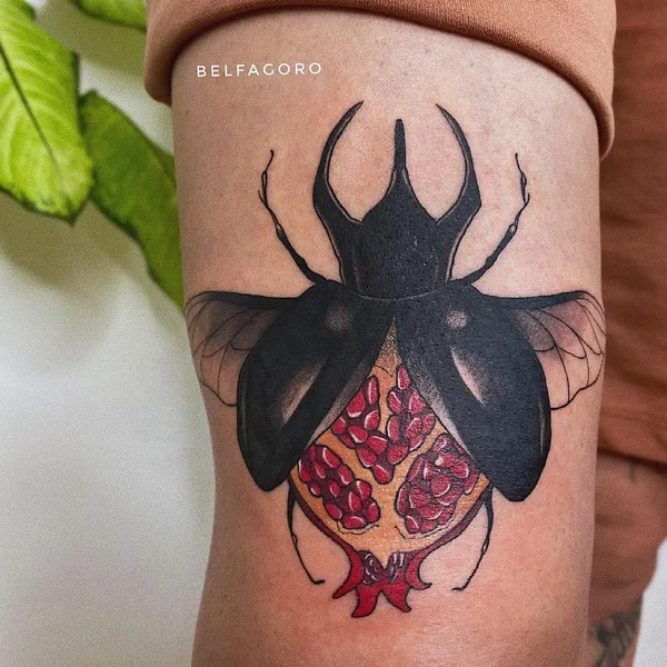 Нью Скул tattoo by belfagoro in Алматы