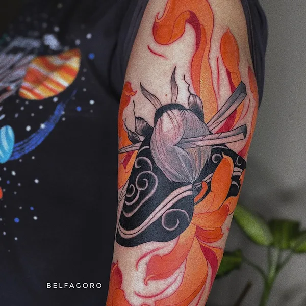 Нью Скул tattoo by belfagoro in Алматы