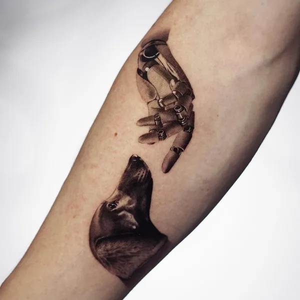 Author's Style tattoo by Максим Син in Алматы