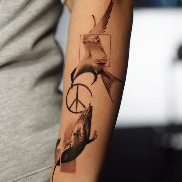 Author's Style tattoo by Максим Син in Алматы