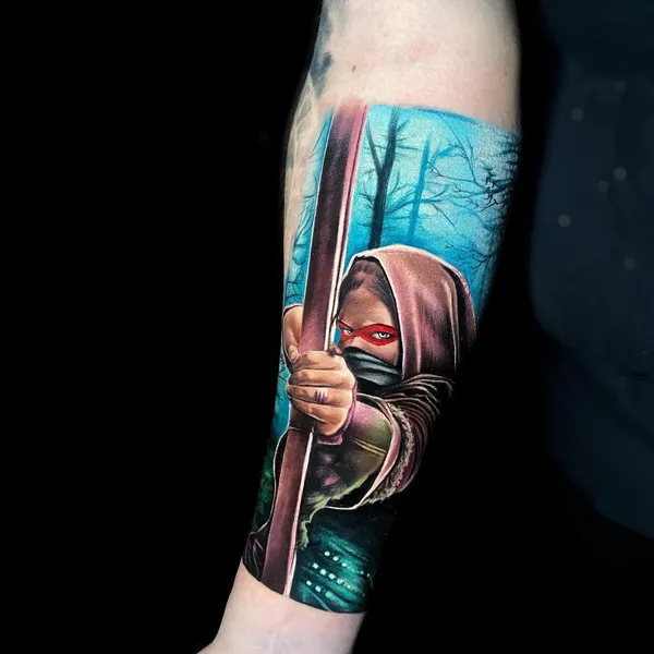 Realism tattoo by Kris Belkina in Караганда