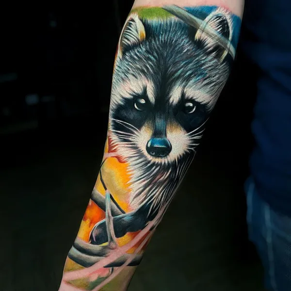 Realism tattoo by Kris Belkina in Караганда