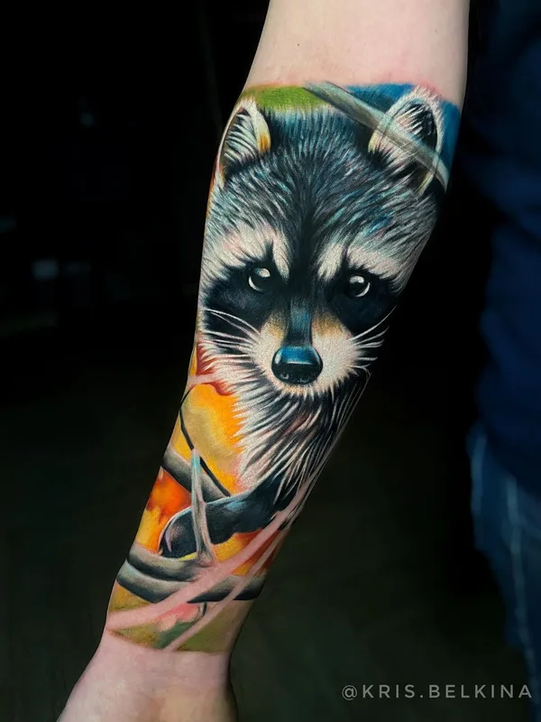 color realism tatuaje en forearm #62739 | Tatuador Kris Belkina
