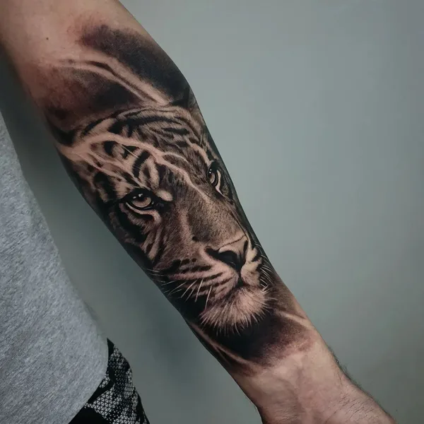 Graphic tattoo by Александр Подопригора in Уральск