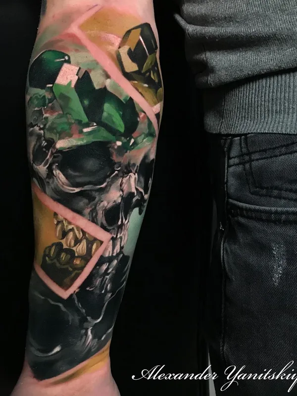 color realism татуировка на forearm #62761 | Тату мастер Alexander Yanitskiy