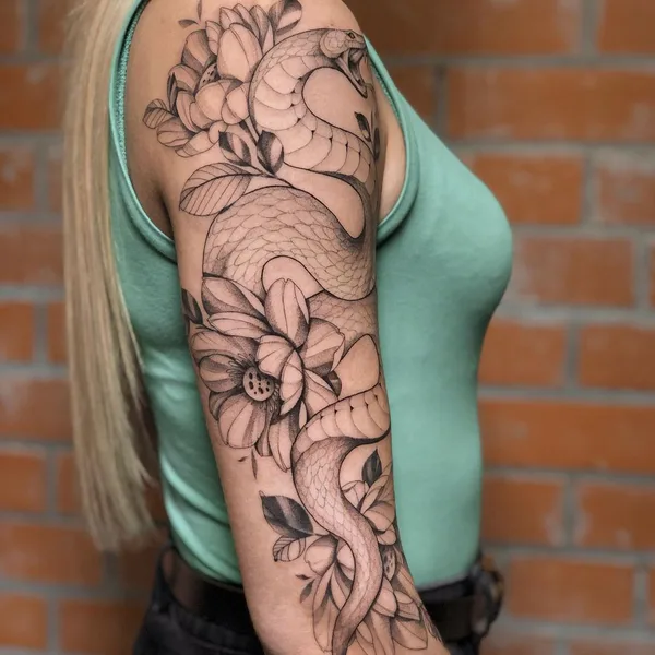 Graphic tattoo by sveta_blackbird in Tel Aviv - Jaffa