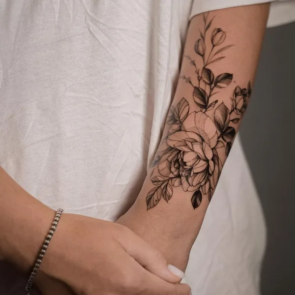 Graphic tattoo by sveta_blackbird in Tel Aviv - Jaffa