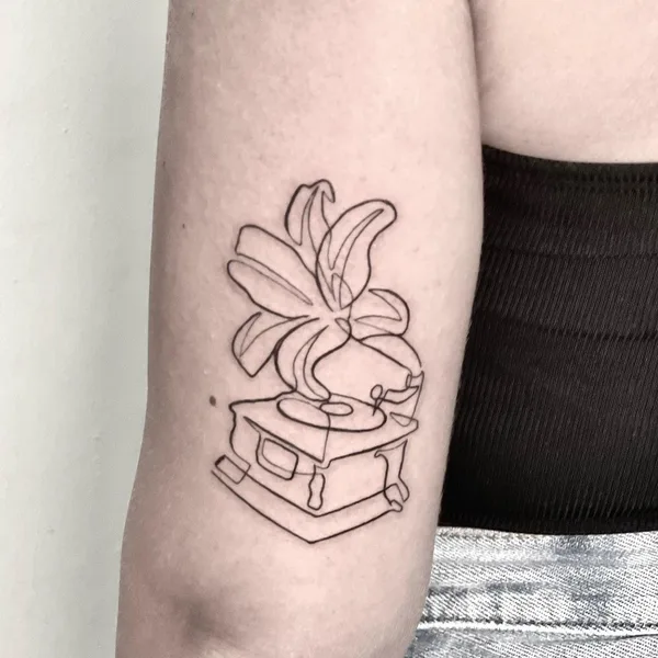 Fine Line tattoo by inbal_tattoo in Tel Aviv - Jaffa