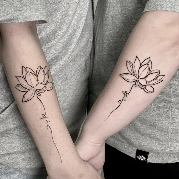 Fine Line tattoo by inbal_tattoo in Tel Aviv - Jaffa