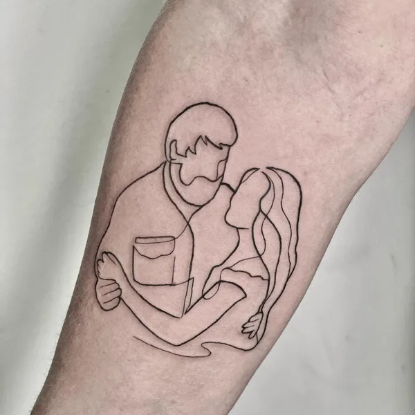 Fine Line tattoo by inbal_tattoo in Tel Aviv - Jaffa