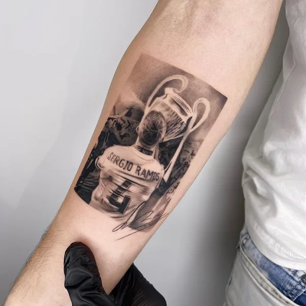 Graphic tattoo by SharonWolf in Kiryat Motzkin
