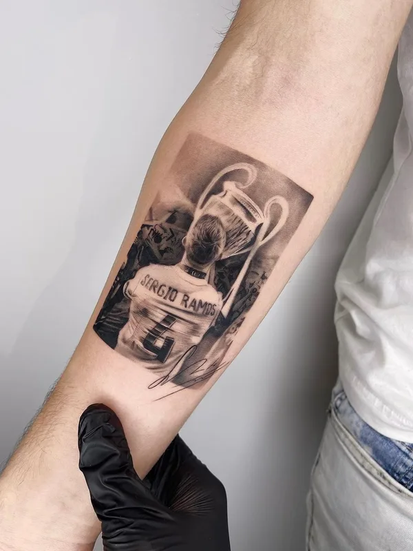 black and grey realism tattoo on forearm #62798 | Tattoo Artist SharonWolf