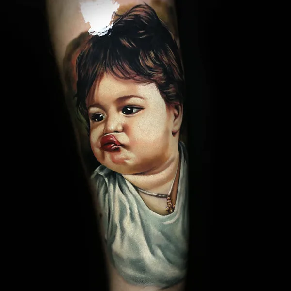Portrait tattoo by Олег Шепеленко in Ростов-на-Дону