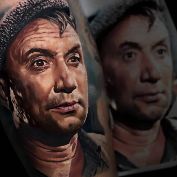 Portrait tattoo by Олег Шепеленко in Ростов-на-Дону