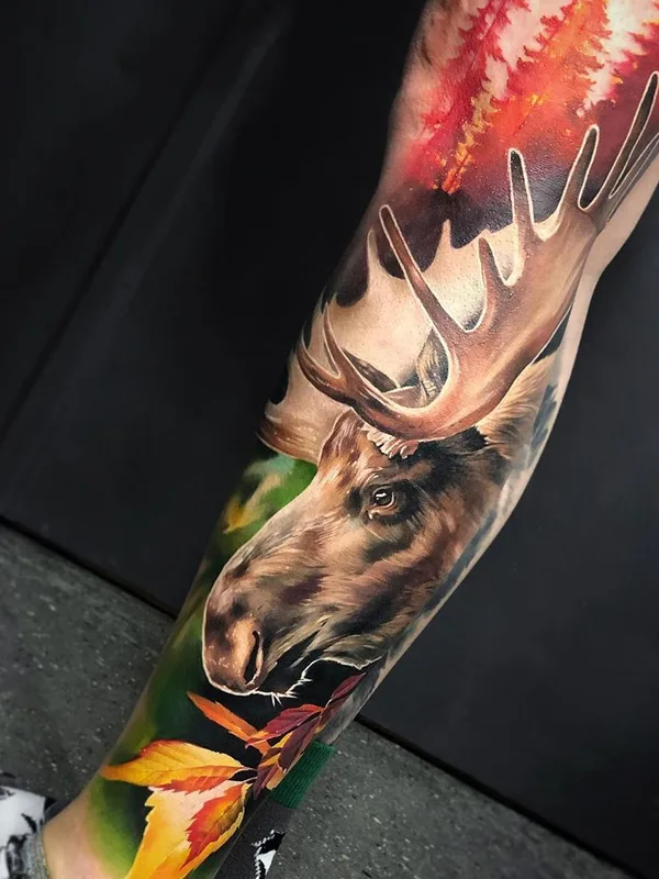 Realism tattoo by Sandra Daukshta in Rīga