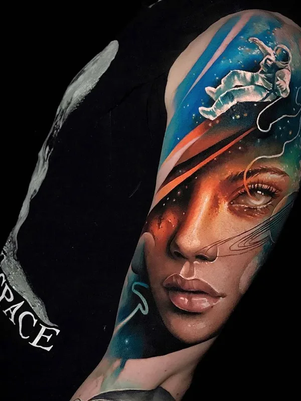 Realism tattoo by Sandra Daukshta in Rīga