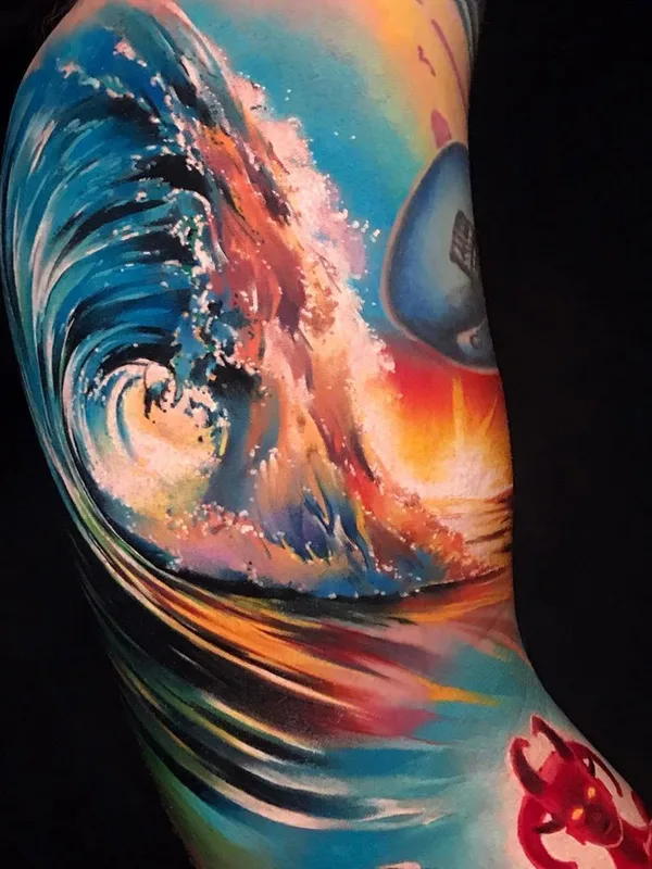 Realism tattoo by Sandra Daukshta in Rīga