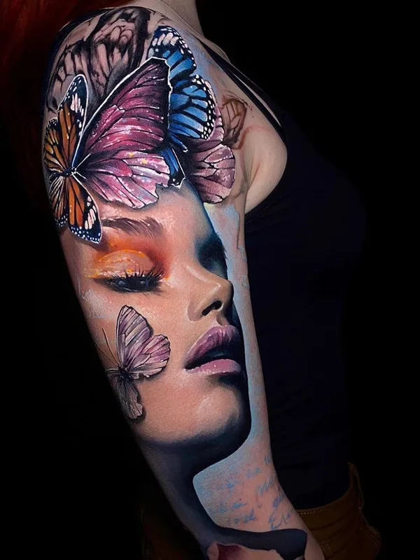 Realism tattoo by Sandra Daukshta in Rīga