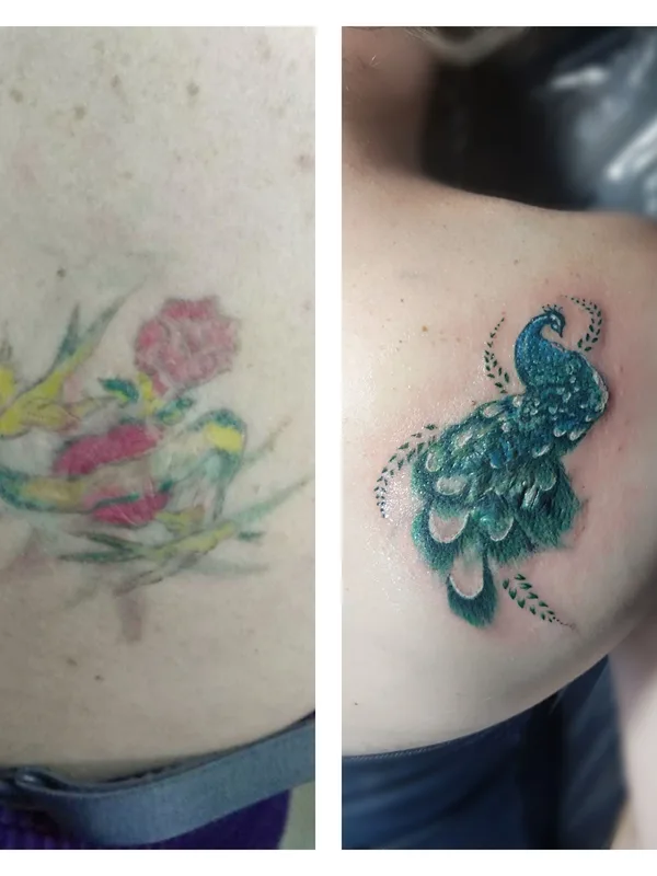 color realism татуировка на shoulder blade #35103 | Тату мастер Жесик Батанист