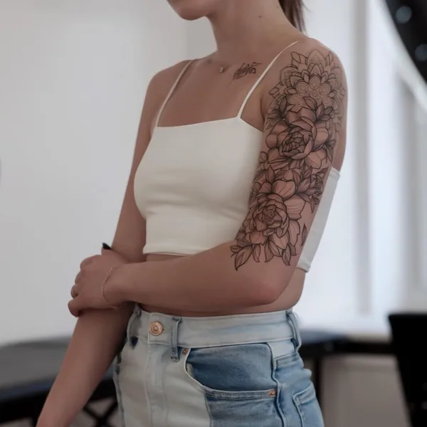 Graphic tattoo by Евгений  in Красноярск