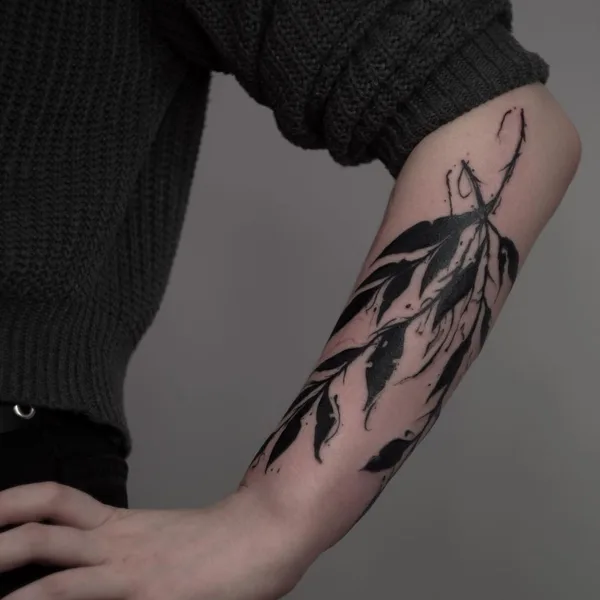 Graphic tattoo by Евгений  in Красноярск