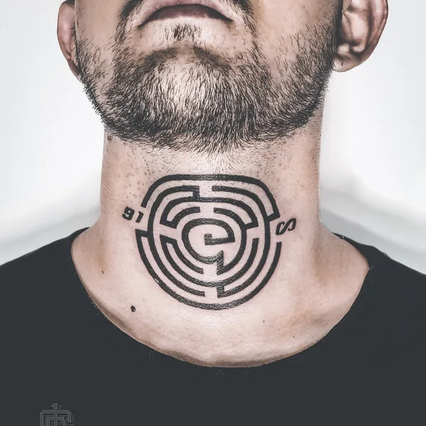 Black & Grey tattoo by Ed One in Moscow