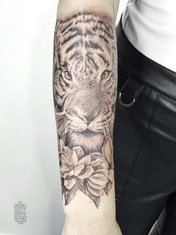black and grey realism tattoo on forearm #51086 | Tattoo Artist Ed One