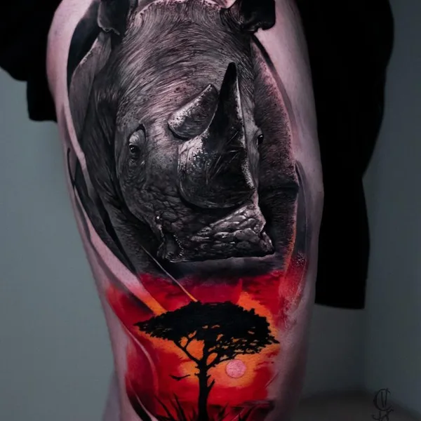 Realism tattoo by Maksim Chanishev in Amsterdam