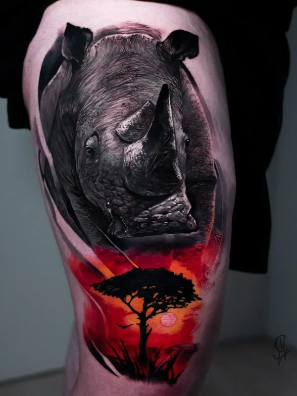 Realism tattoo by Maksim Chanishev in Amsterdam