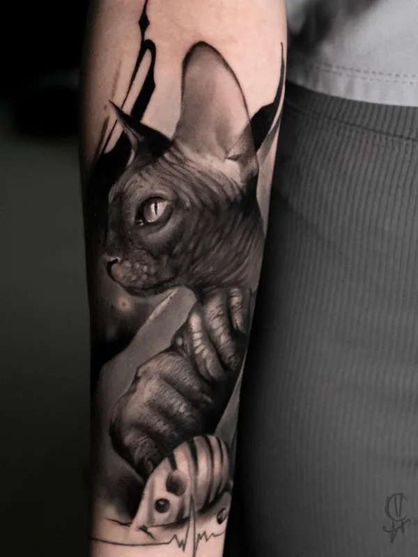 Realism tattoo by Maksim Chanishev in Amsterdam