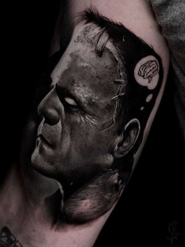 Realism tattoo by Maksim Chanishev in Amsterdam