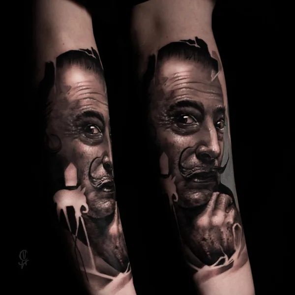 Realism tattoo by Maksim Chanishev in Amsterdam