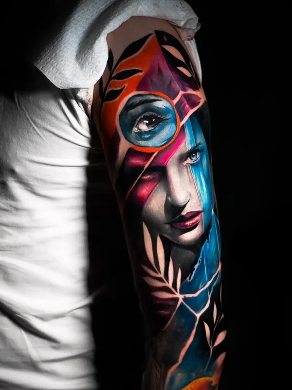 Realism tattoo by Maksim Chanishev in Amsterdam