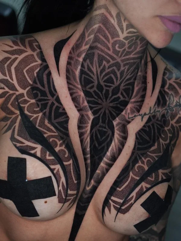 Орнаментальная tattoo by Fabio Pastorelli 