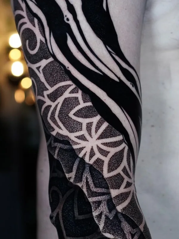 Орнаментальная tattoo by Fabio Pastorelli 
