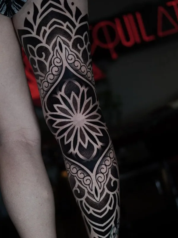 Орнаментальная tattoo by Fabio Pastorelli 