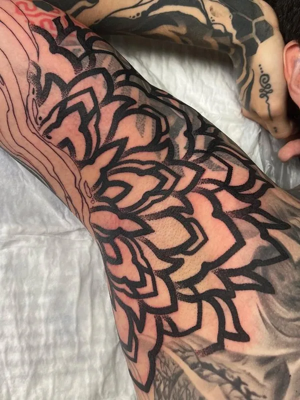Орнаментальная tattoo by Fabio Pastorelli 