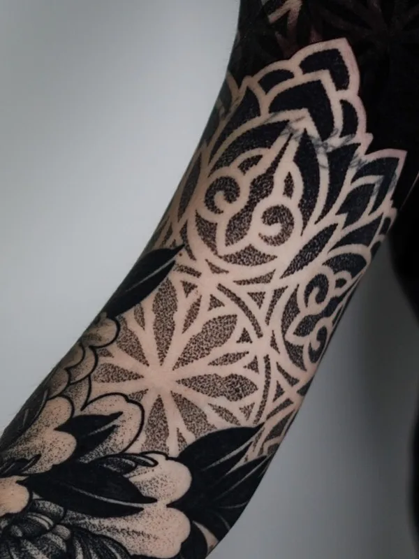 Орнаментальная tattoo by Fabio Pastorelli 