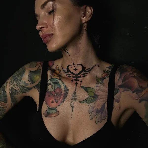 Ornamental tattoo by gaya_tree_ in Kuta