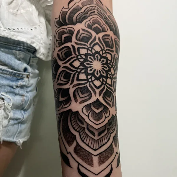 Ornamental tattoo by Alex White in Olsztyn