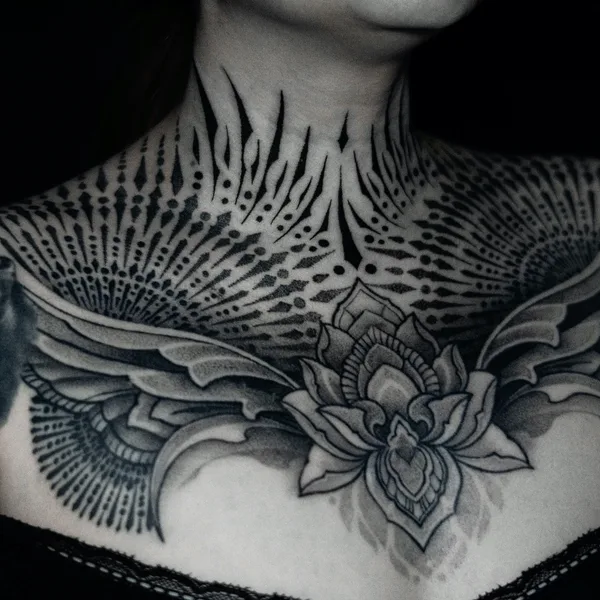 Ornamental tattoo by Alex White in Olsztyn