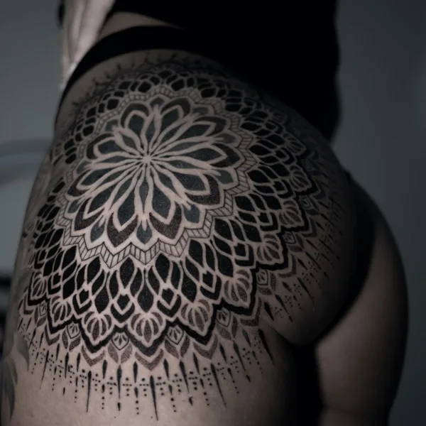 Ornamental tattoo by Alex White in Olsztyn