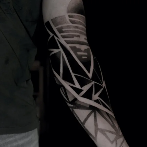 Ornamental tattoo by Alex White in Olsztyn