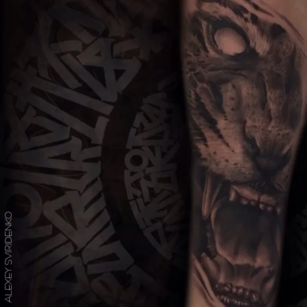 Black tattoo by ALEXEY SVIRIDENKO  in Уфа