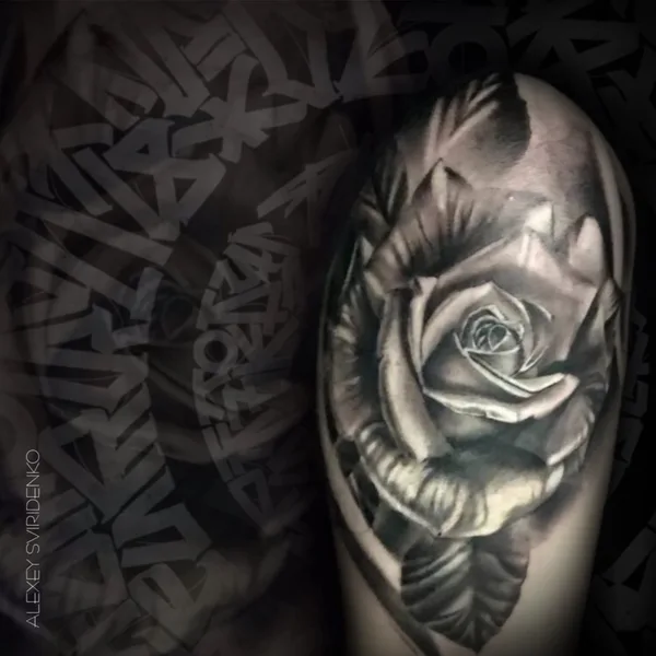 Black tattoo by ALEXEY SVIRIDENKO  in Уфа