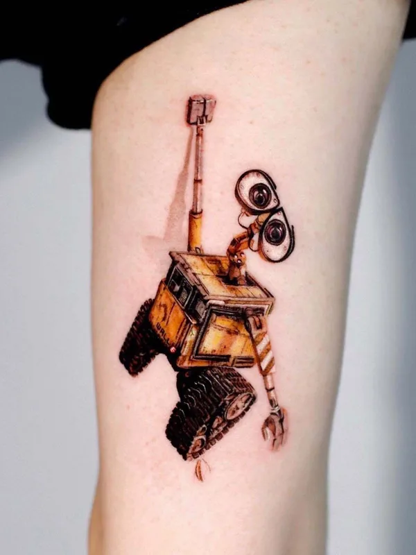 color realism tattoo on thigh #65158 | Tattoo Artist Dokhwa