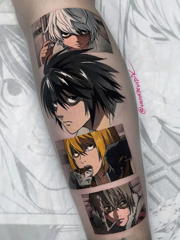 color anime 타투 부위 forearm #53695 | 타투이스트 Vadik Nevadik