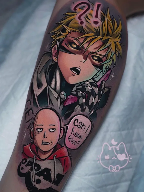 color anime 타투 부위 forearm #53697 | 타투이스트 Vadik Nevadik