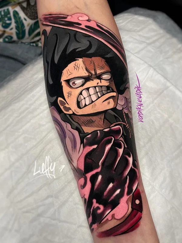 color anime 타투 부위 forearm #53701 | 타투이스트 Vadik Nevadik